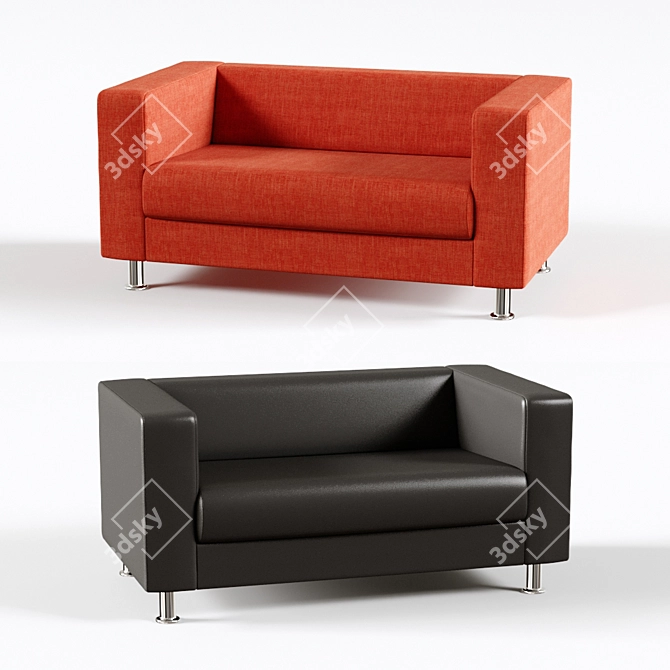 Russian-Made OM Sofa Alekto 3D model image 1