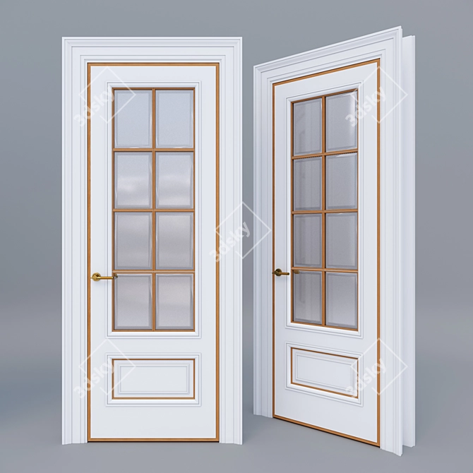 Creatively Crafted K110 Door - TCM Works 3D model image 1