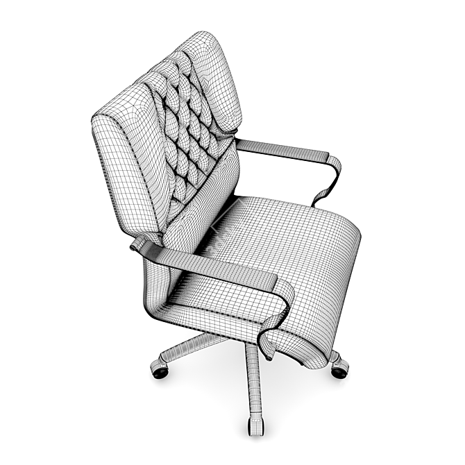 Hittite Adjust Chair | Stylish & Ergonomic 3D model image 3