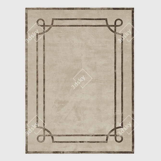 Longhi Loveluxe Treasure - Luxurious Carpet 3D model image 1