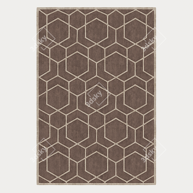 Luxury Claire Longhi Carpet - 400 x 270 cm 3D model image 1