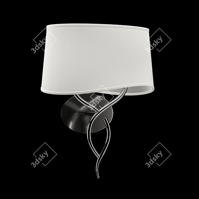 NINETTE 1903 OM Wall Lamp 3D model image 1