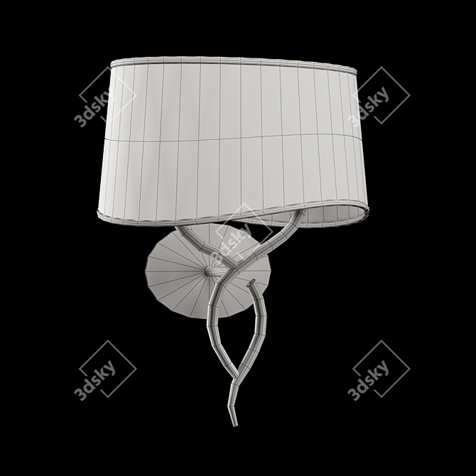 NINETTE 1903 OM Wall Lamp 3D model image 2