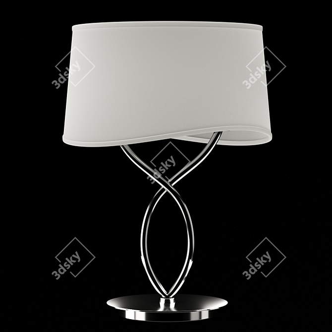 Elegant NINETTE Table Lamp 1906 3D model image 1