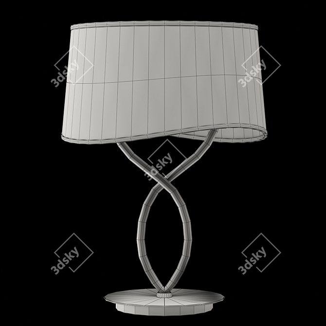 Elegant NINETTE Table Lamp 1906 3D model image 2