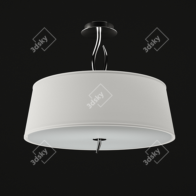 NINETTE 1908 OM Ceiling Lamp: Elegant & Energy-saving 3D model image 1