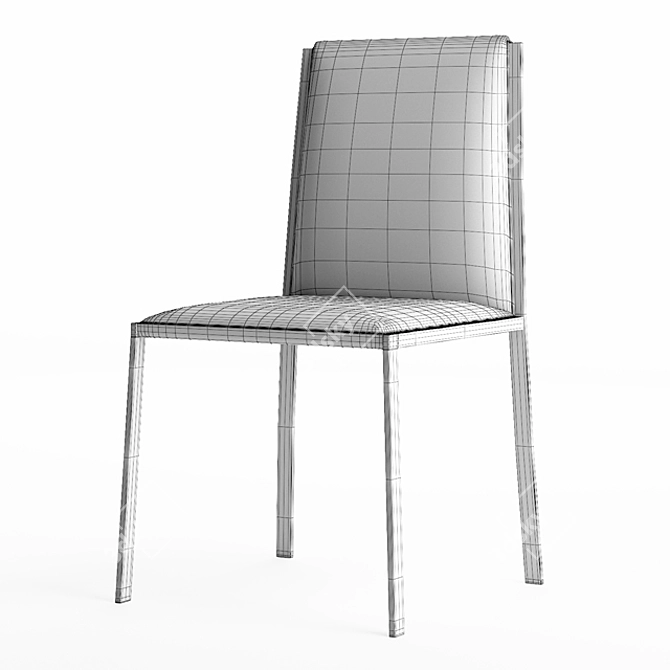 Elegant Diva Chairs by Alivar 3D model image 3