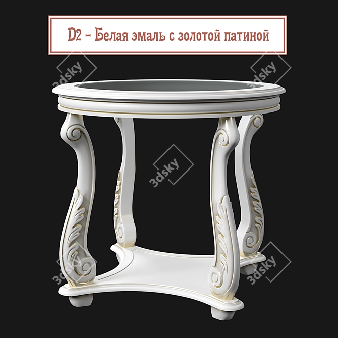 Modern Elegance: OM Ravanti Coffee Table 3D model image 2