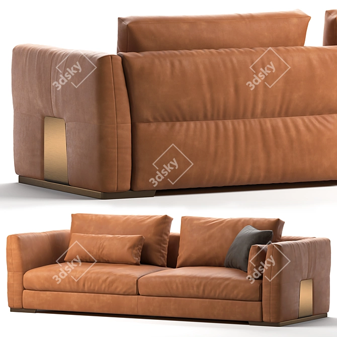 Cantori Montecarlo Dream Sofa 3D model image 2