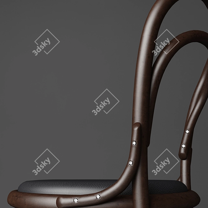 TON Cafe Chair 14: Stylish and Comfortable 3D model image 3