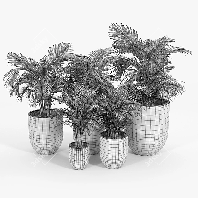 Neo Planter - Modern Elevated Plant Pot 3D model image 3