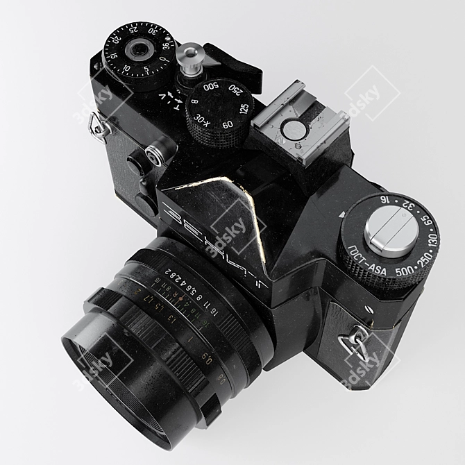 Soviet Zenit TTL: Versatile 35mm SLR Camera 3D model image 3