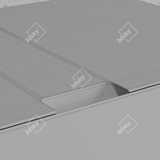 Piuma 2015: Sleek, Versatile Bookshelf 3D model image 2