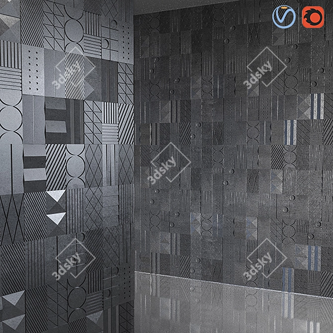 S-Tile001: Exquisite 3D Renderings 3D model image 1