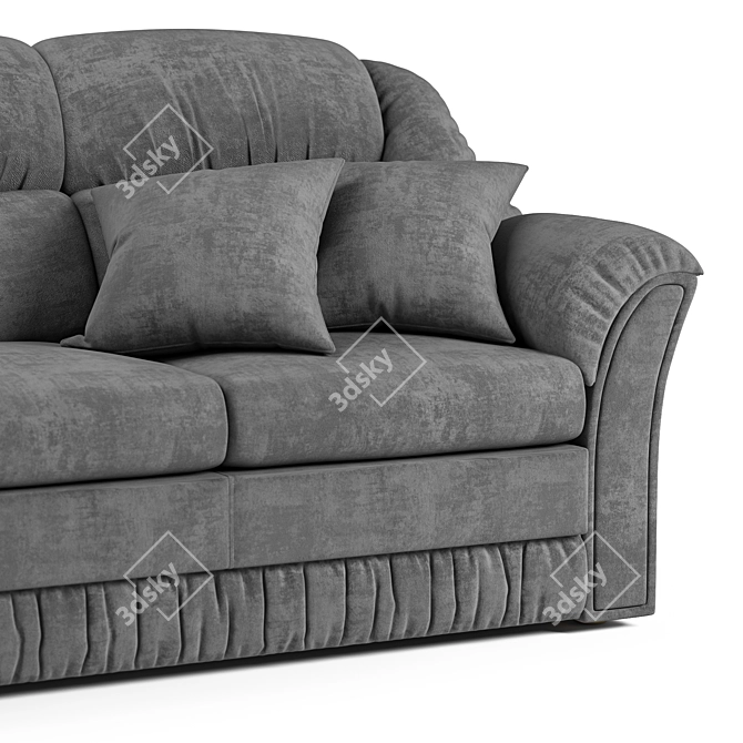 Elegant Bis-M Monika Sofa 3D model image 2