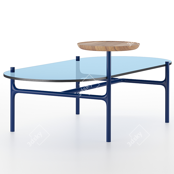 Elegant Rolf Benz Coffee Table 3D model image 2