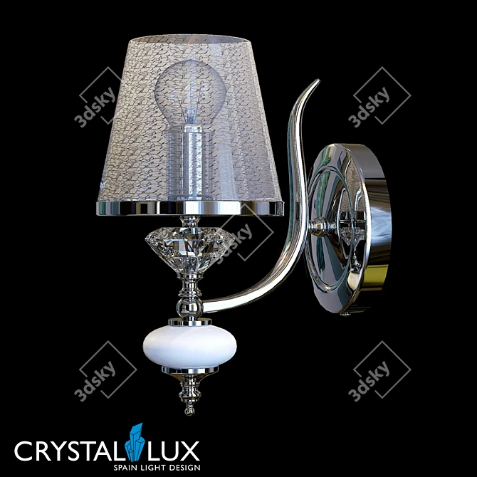 Betis AP1 Wall Sconce 3D model image 1