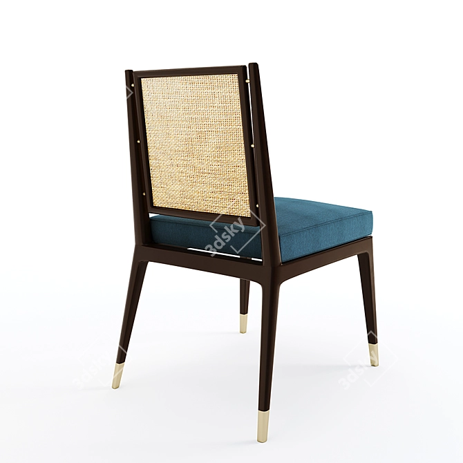 Elegant Bahl II Chair - Timeless & Comfortable 3D model image 2