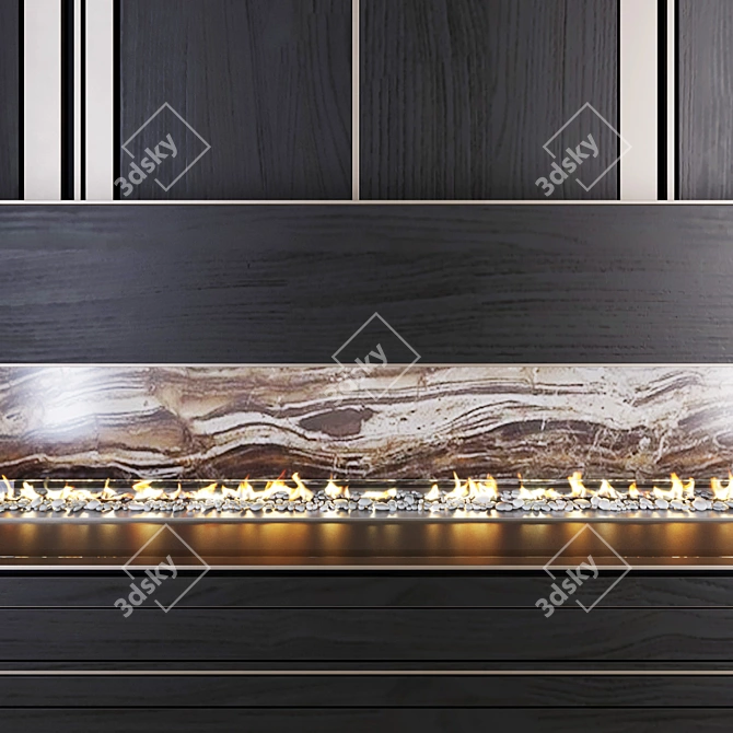 Elegant Fireplace for Every Home 3D model image 2
