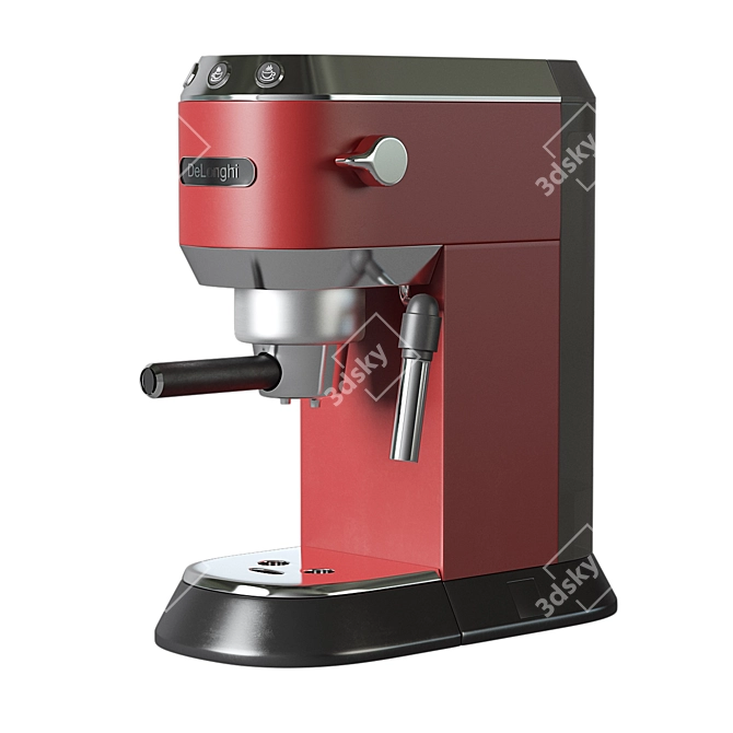 DeLonghi EC 685 Dedica: Compact Espresso Machine 3D model image 2