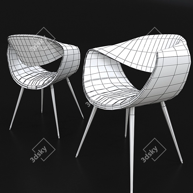 Brabbu Modern Chair - 2013 Edition 3D model image 3