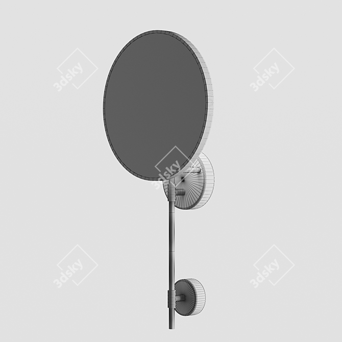 Zara Sconce | Elegant Lighting Solution 3D model image 2