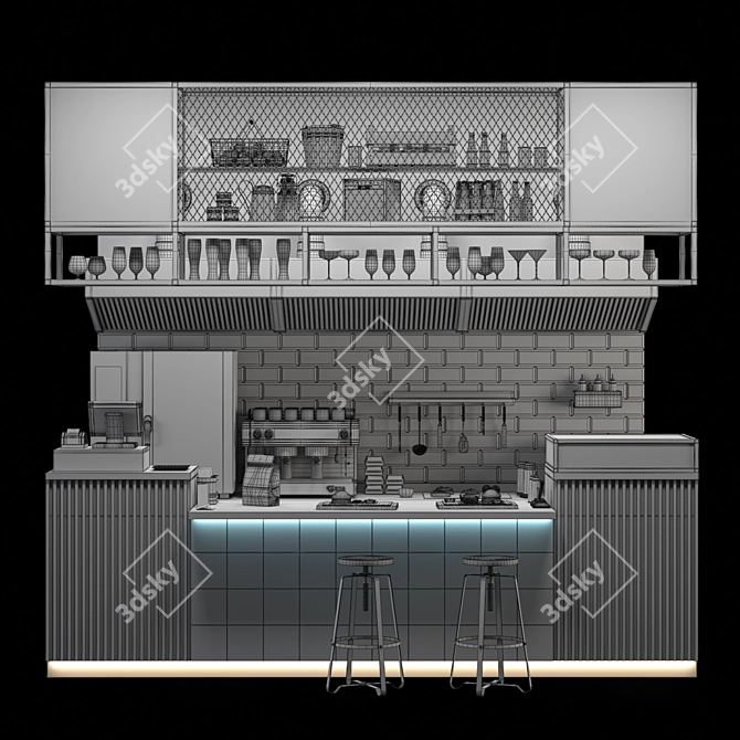 Burgerlicious Eatery 3D model image 3