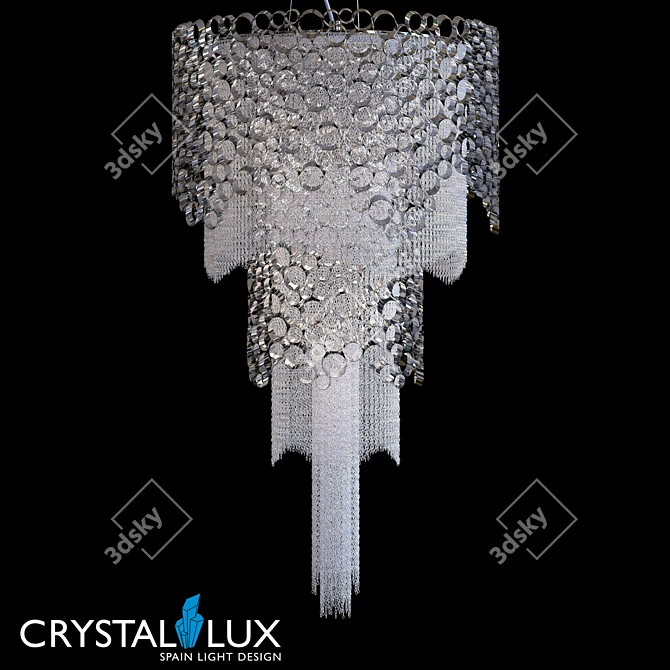 Modern Spanish Hauberk SP8 + 4 Crystal Lux 3D model image 1