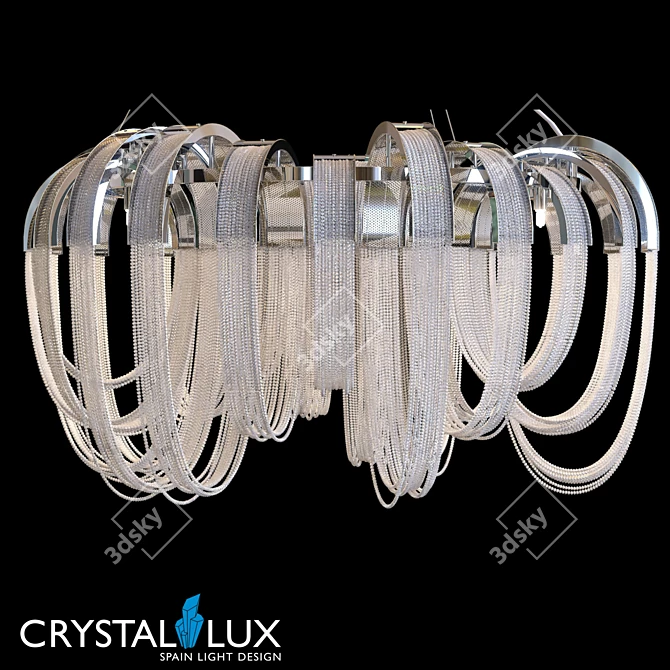 Crystal Lux HEAT SP10 Pendant 3D model image 1