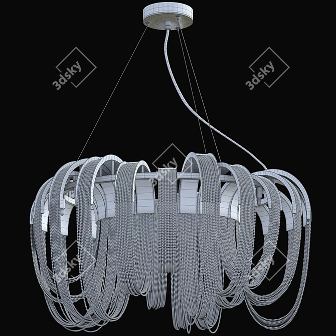 Crystal Lux HEAT SP10 Pendant 3D model image 2