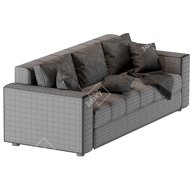 Kvanti Modern Sofa Set 3D model image 3
