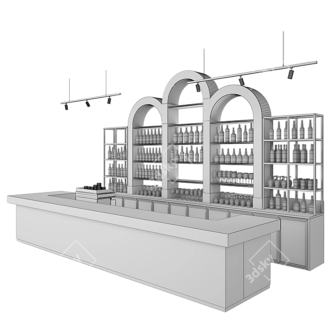 Archived Restaurant Bar 3D Models 3D model image 2