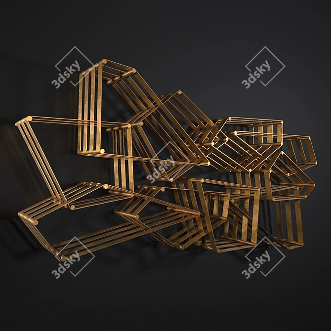 Multi-size Henge Tangram: Italian Designer Collection 3D model image 1