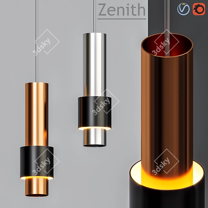 Zenith 2014: Stunning Designer Light 3D model image 1