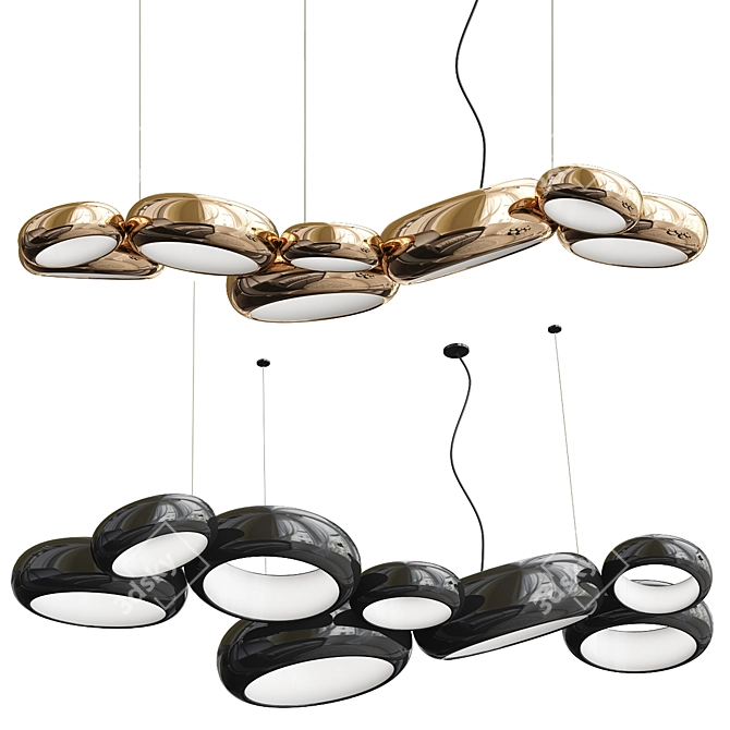 LuxEvo: Elegant Premium Lighting 3D model image 1