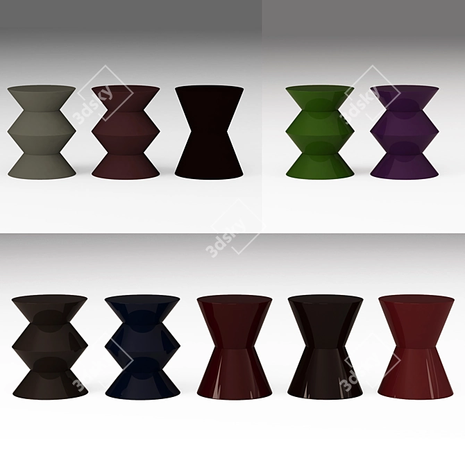 Modern Cesar Coffee Tables by Minotti 3D model image 3