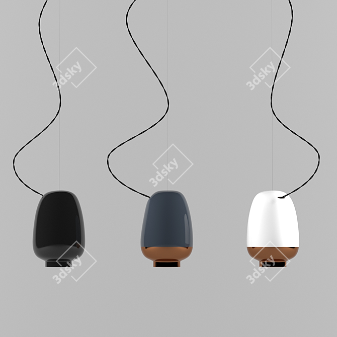 Elegant Cattelan Italia Light 3D model image 1