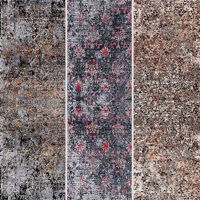 Mischioff Nilanda: Fine Silk & Wool Carpets 3D model image 2