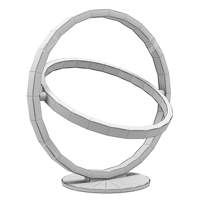 Mantra ORBITAL Table Lamp: Sleek and Stylish Illumination 3D model image 2