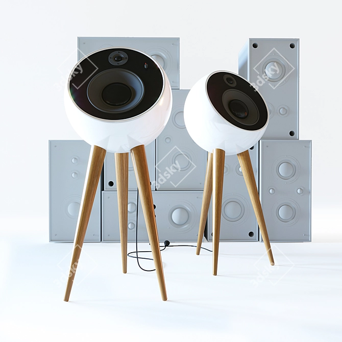 Bossa Moonraker: Immersive Sound Experience 3D model image 1