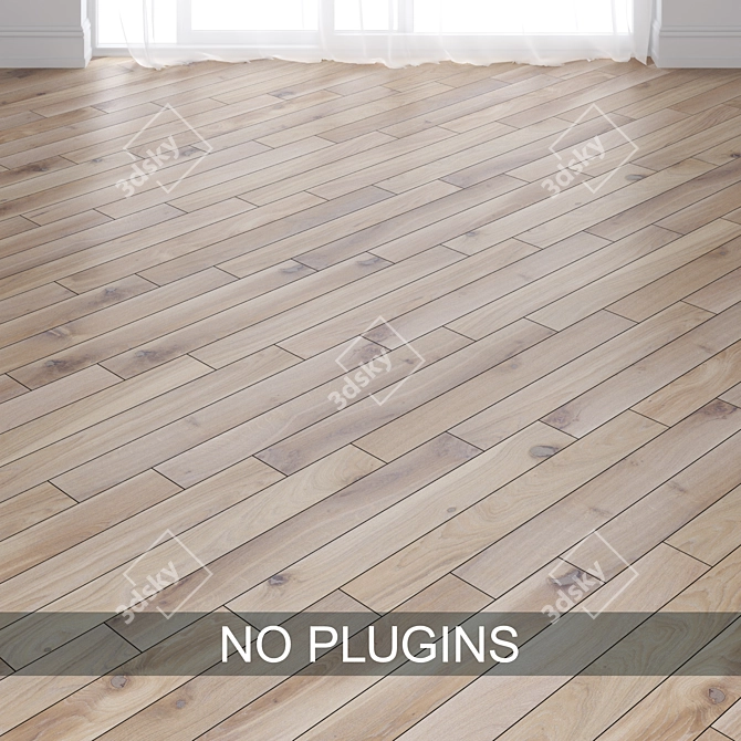 FB Hout Basicline 8714 Parquet: Versatile Designs 3D model image 3