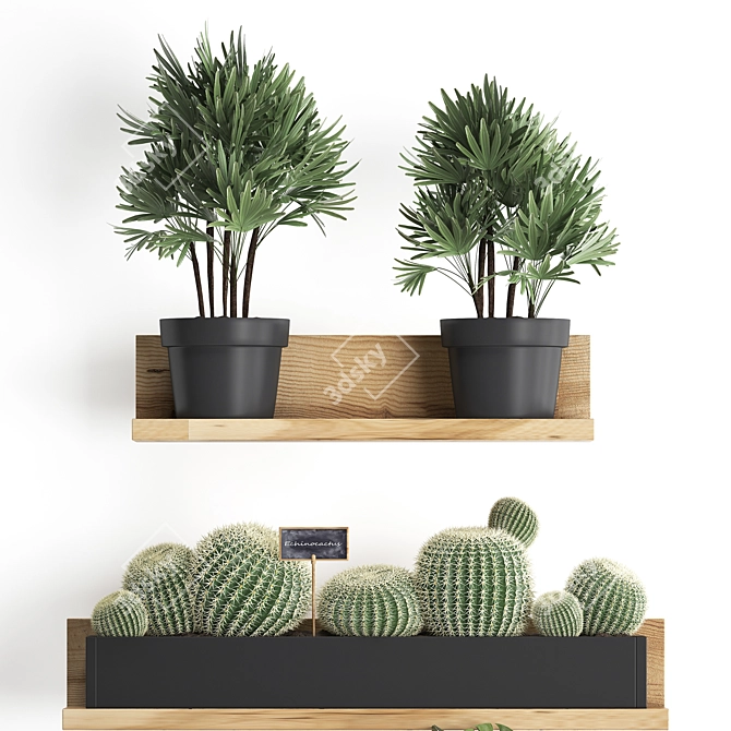 Exotic Vertical Garden Kit 3D model image 2