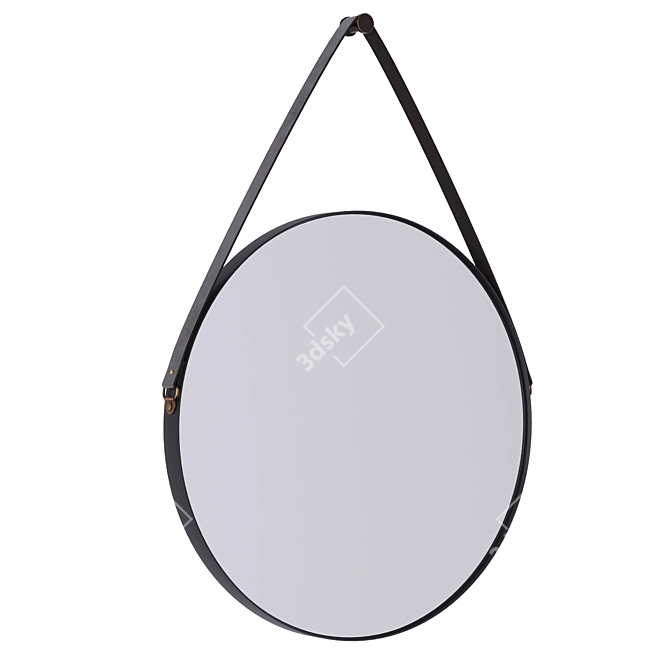 Elegant YU Mirror: Pikartlights 3D model image 1
