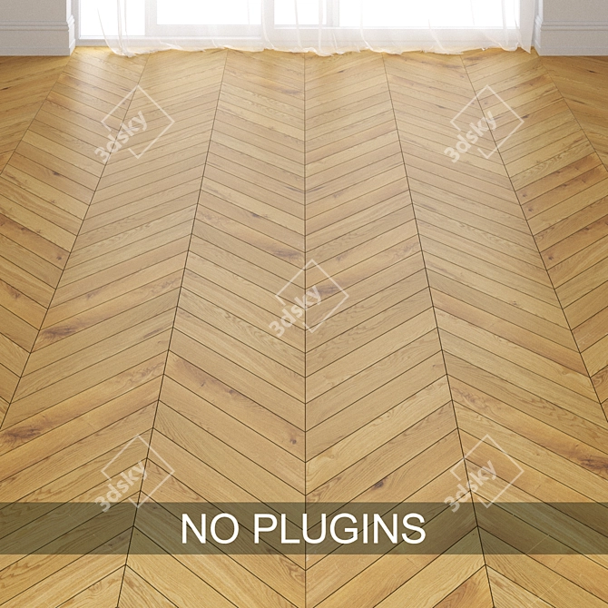 Parquet Floor Covering Bern 6556
Elegant, Versatile, High-Quality 3D model image 1