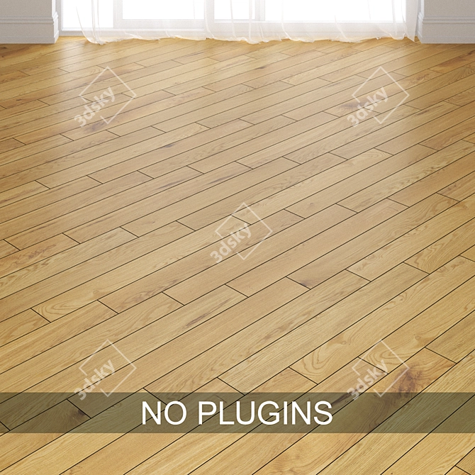 Parquet Floor Covering Bern 6556
Elegant, Versatile, High-Quality 3D model image 3