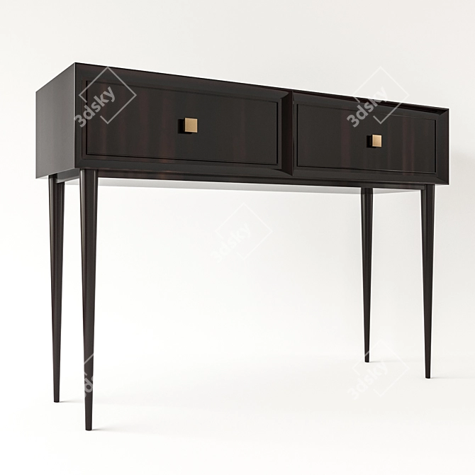 Miracle Italian Bedroom Console 3D model image 1