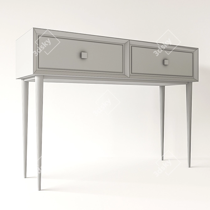 Miracle Italian Bedroom Console 3D model image 2