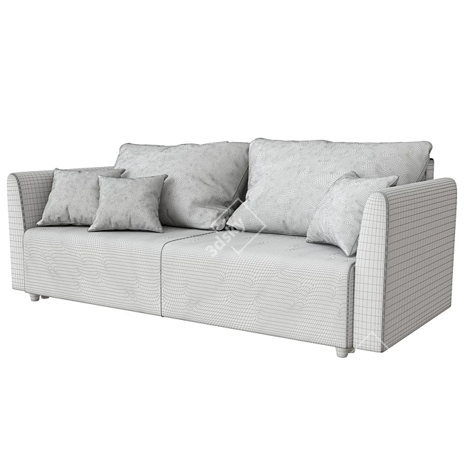 Modern Brissund Sofa by Ikea 3D model image 2