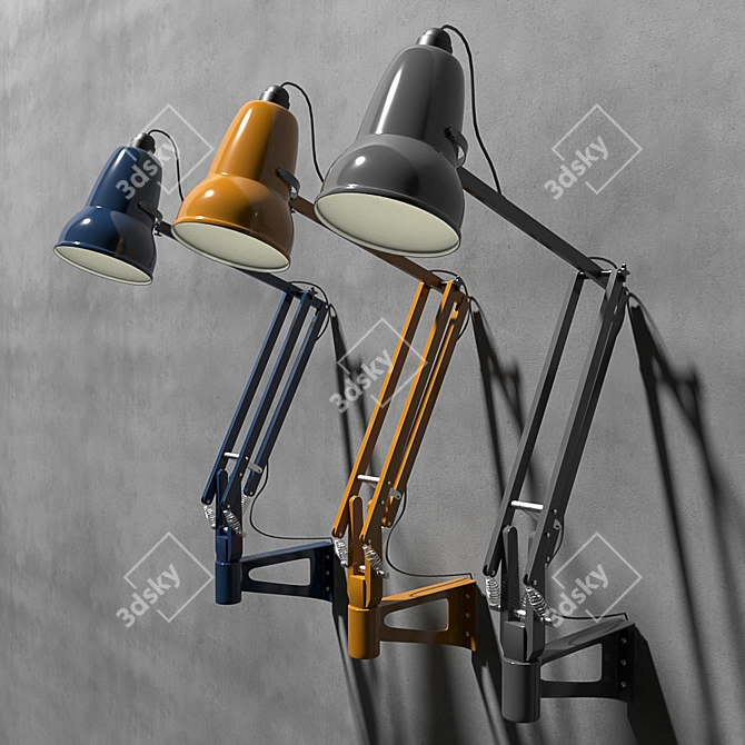 Anglepoise Bra: Stylish Lighting Solution 3D model image 1