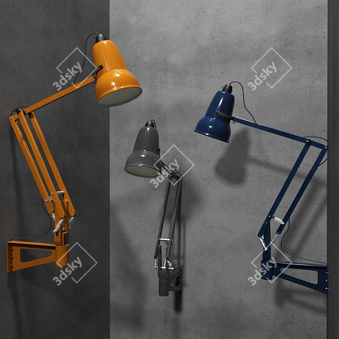 Anglepoise Bra: Stylish Lighting Solution 3D model image 2